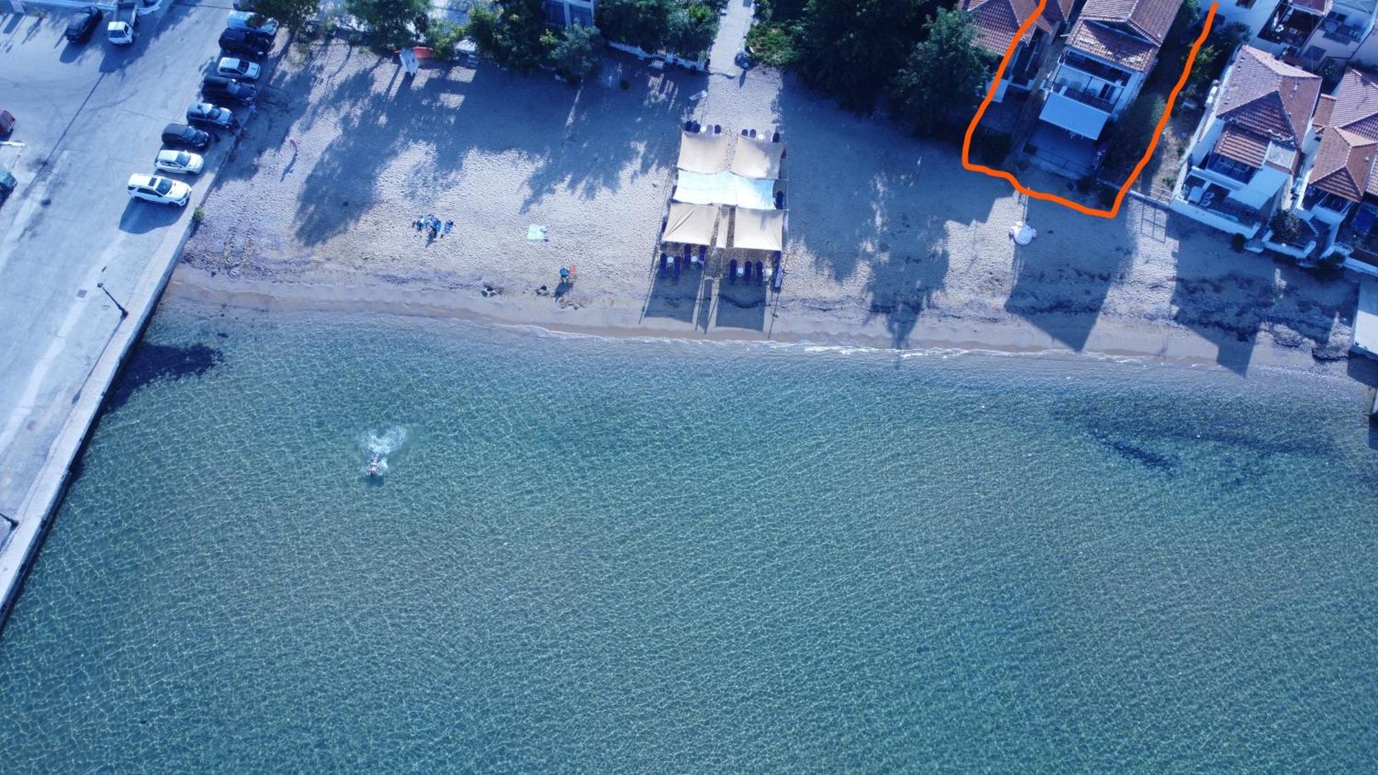 Skála Kallirákhis Beachfront Apartment Thassos מראה חיצוני תמונה