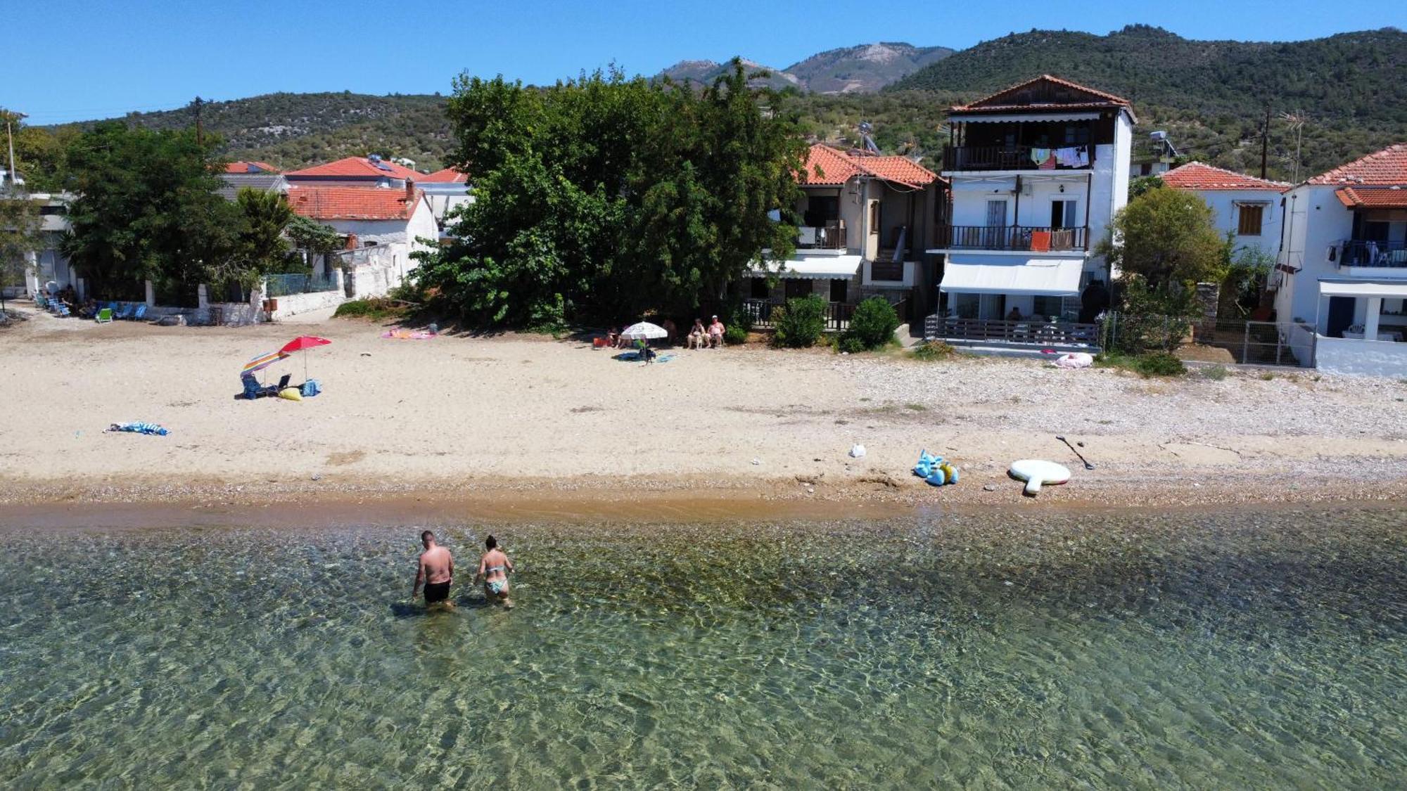 Skála Kallirákhis Beachfront Apartment Thassos מראה חיצוני תמונה
